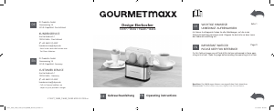 Manual Gourmetmaxx 15650 Egg Cooker