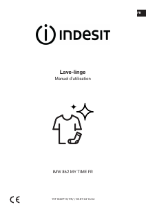 Mode d’emploi Indesit IMW 862 MY TIME FR Lave-linge