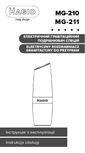 Instrukcja Magio MG-211 Rozdrabniacz kuchenny