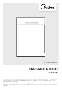 Manuale Midea MDW 10E4 S Lavastoviglie