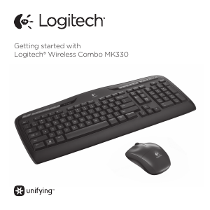 Kullanım kılavuzu Logitech K330 Klavye