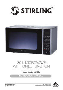 Manual Stirling MGF30L Microwave