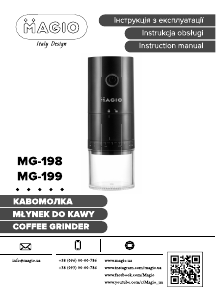 Manual Magio MG-199 Coffee Grinder