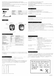 Handleiding Assize AS500 Fietscomputer