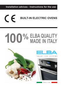Handleiding Elba ASE4XLX Oven