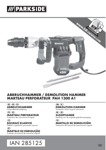 Mode d’emploi Parkside IAN 285125 Marteau-piqueur