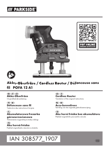 Mode d’emploi Parkside IAN 308577 Défonceuse multifonction