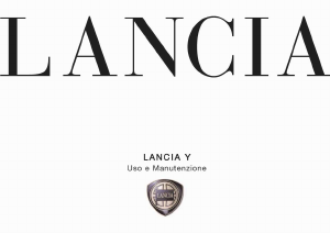 Manuale Lancia Y (2001)