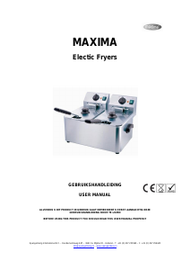 Handleiding Maxima MF 76 Friteuse