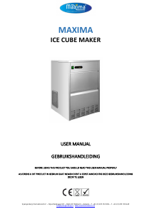 Bruksanvisning Maxima M-ICE 80 Ismaskin
