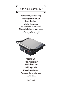 Mode d’emploi Royalty Line PG-7937 Grill