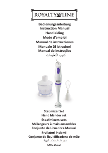 Bruksanvisning Royalty Line SMS-250.2 Stavmixer