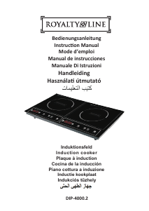 Mode d’emploi Royalty Line DIP-4000.2 Table de cuisson