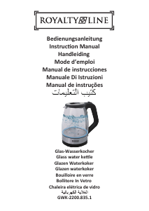 Manual Royalty Line GWK-2200.835.1 Kettle