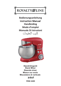 Bedienungsanleitung Royalty Line PKM-1600 Standmixer
