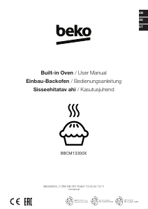 Manual BEKO BBCM13300X Oven