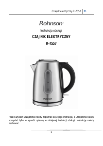 Instrukcja Rohnson R-7557 Czajnik