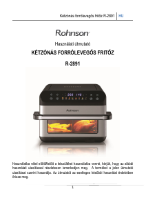 Használati útmutató Rohnson R-2891 Kemence