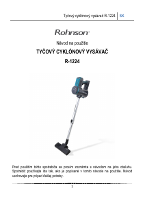 Návod Rohnson R-1224 Vysávač