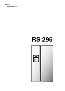 Manuale Gaggenau RS 295 Frigorifero-congelatore