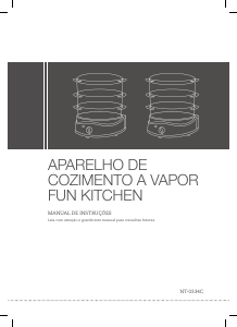 Manual Fun Kitchen NT-0334C Panela a vapor
