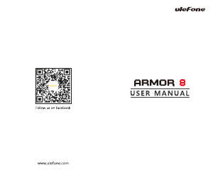 説明書 Ulefone Armor 8 携帯電話