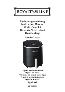 Bedienungsanleitung Royalty Line AF-5605D Fritteuse