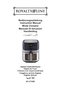 Bedienungsanleitung Royalty Line AF-21708D Fritteuse