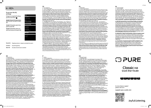 Manual de uso Pure Classic H4 Radio