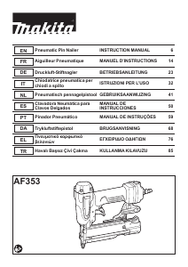 Mode d’emploi Makita AF353 Cloueur