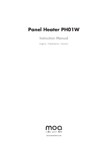 Handleiding Moa PH01W Kachel