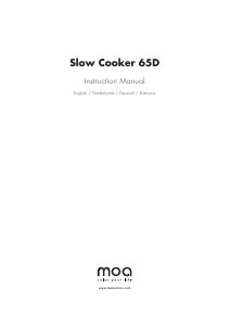 Mode d’emploi Moa SC65DB Mijoteuse