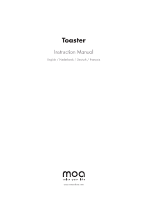 Bedienungsanleitung Moa T3C Toaster