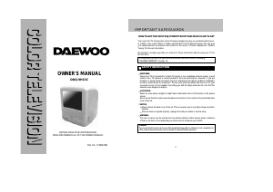 Bruksanvisning Daewoo DDQ-9H1SC TV