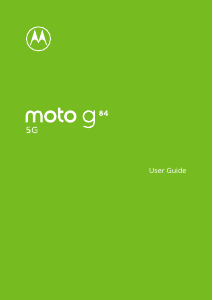 Bruksanvisning Motorola Moto G84 Mobiltelefon