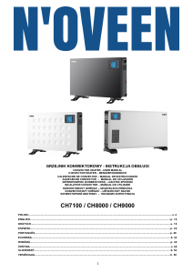 Manual N'oveen CH8000 Radiator
