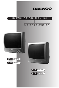 Bruksanvisning Daewoo DTQ-13P3FC TV