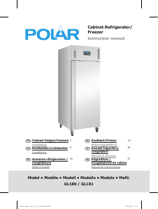 Bedienungsanleitung Polar GL181 Kühlschrank