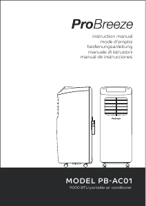 Mode d’emploi ProBreeze PB-AC01 Climatiseur