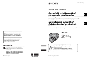 Manuál Sony Cyber-shot DSC-R1 Digitální fotoaparát