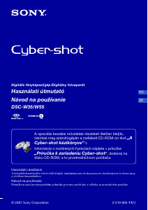 Használati útmutató Sony Cyber-shot DSC-W55 Digitális fényképezőgép