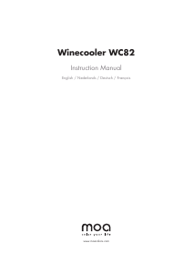 Mode d’emploi Moa WC82 Cave à vin