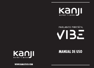 Manual de uso Kanji KJ-VIBE Altavoz