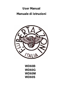 Manual Bertazzoni WD60S Warming Drawer