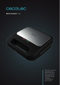Mode d’emploi Cecotec RocknToast 1000 3in1 Grill