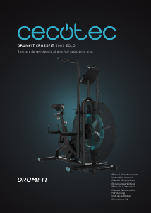 Bruksanvisning Cecotec Drumfit WOD Rider 3000 Eolo Motionscykel