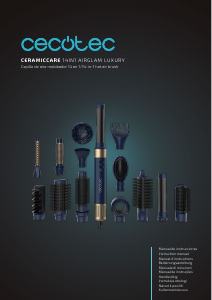 Bedienungsanleitung Cecotec CeramicCare 14in1 AirGlam Luxury Lockenstab