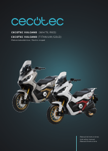 Manual de uso Cecotec Vulcano Scooter