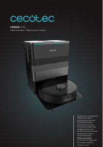 Manuál Cecotec Conga X70 Vysavač