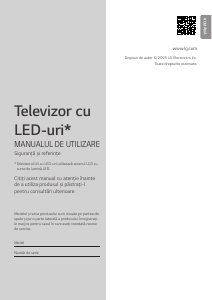 Manual LG 55UA74003LB Televizor LED